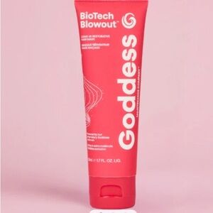 Goddess BioTech Blowout Leave-In Restorative Hair Mask - Coral Red